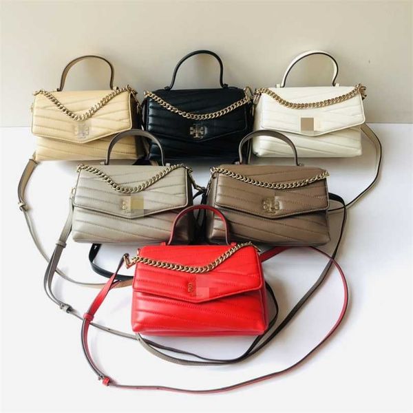 

50% off designer bag 2024 early launch tb new postman handbag simple twill sheepskin diamond chain one shoulder crossbody