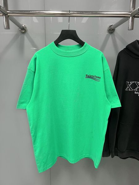

men's plus tees & polos t-shirts round neck embroidered and printed polar style summer wear with street pure cotton qsdr4, Black;brown