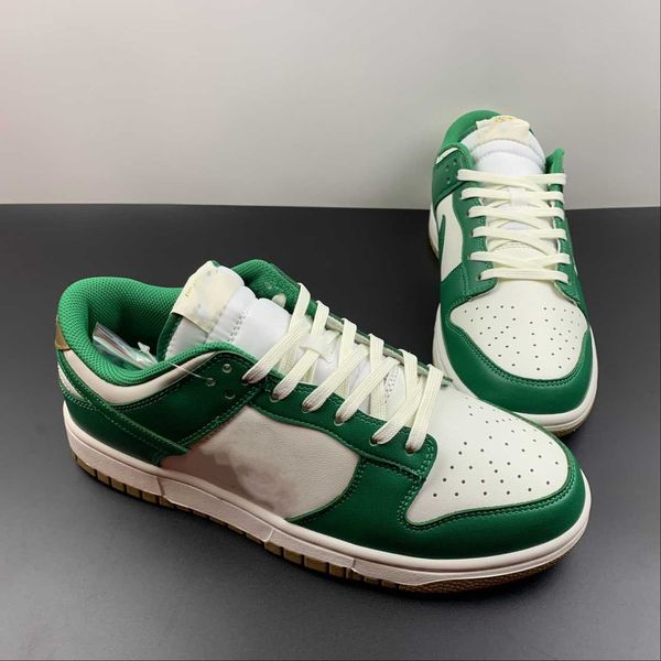 

sb dnks low man woman basketball shoes green white gold luxury skatesboard shoes outdoor sneakers fast delivery with box