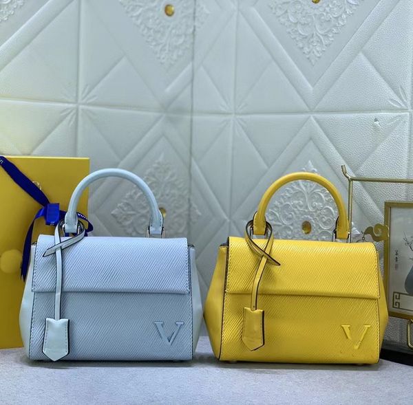 

upgrade the original new m58931 m58925 jacquard wide shoulder strap fashion simple bag genuine leather designer cross-border messenger bag h