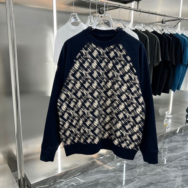 

mens designer sweaters hoodies famous hip hop men women hoodie street cotton loose fit sleeve sweatshirt womens casual round neck long sweat, Black;brown