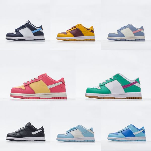 

kids shoes toddlers panda dunks low youth sneakers girls boys running shoe university blue pink trainers black kid designer infants baby