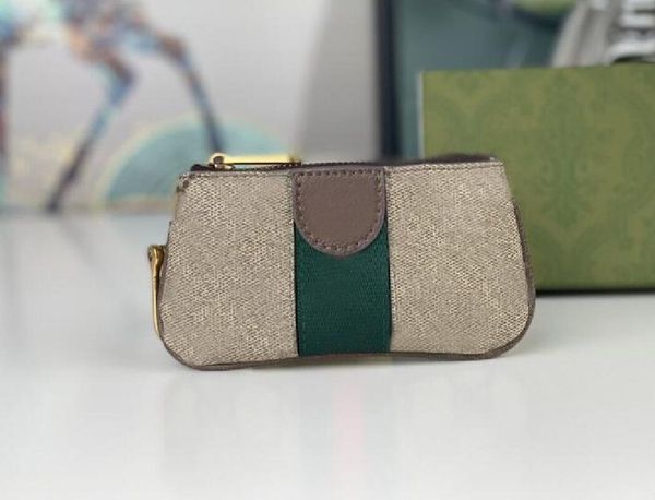 

women designer wallets luxury ophidia canvas coin purses high-quality fashion stylist g small card holders double letters mark with original, Red;black