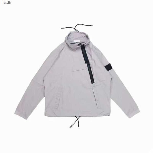 

toney diagonal zip jacket stone designer men's jackets island armband fashion pullover tide brand khqz, Black;brown