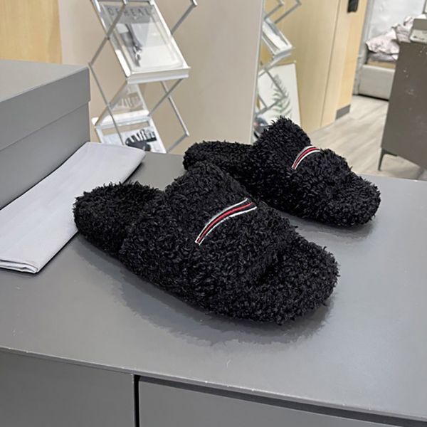 

summer slippers sandles designer womens sandales embroidery metal buckle canvas leather fashion straw weave fisherman slides flip flops shoe, Black