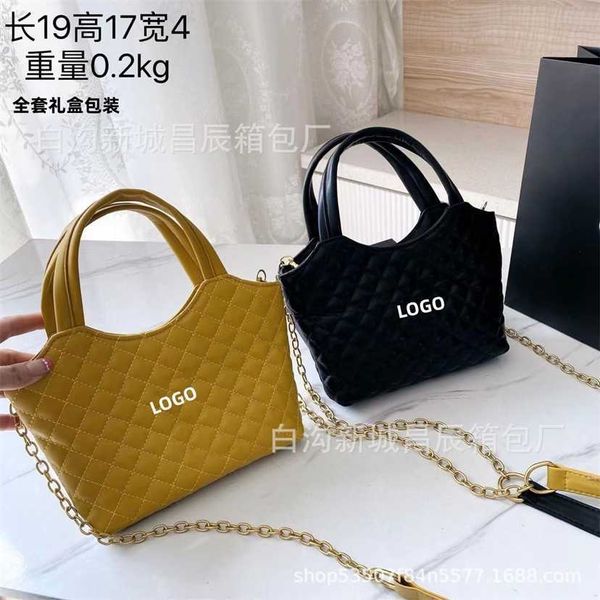 

58% off designer bag 2024 early launch summer new advanced women's fashion chain crossbody wind lingge handheld tote cabbage basket