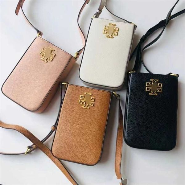 

50% off designer bag 2024 early launch new lychee pattern women's mini phone metal one shoulder crossbody handheld