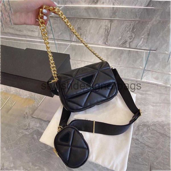 

cross body sheepskin 3 in 1 tote women fashion handbag luxury brand designer crossbody female mobile phone purses 211224stylishdesignerbags