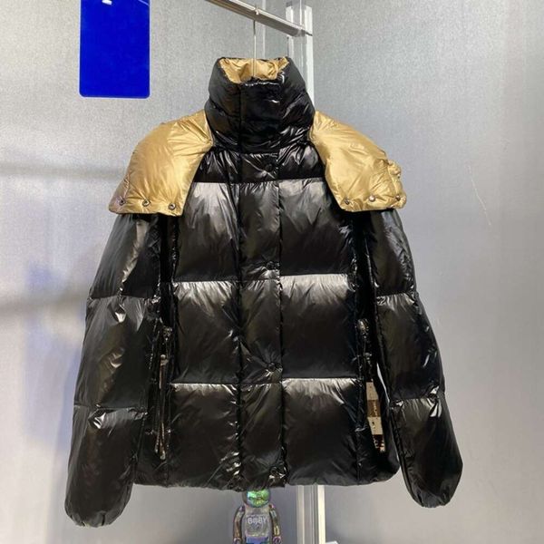 

m family 23 new couples same bread dress bright face down coat thickened warm fashion loose coat, Black