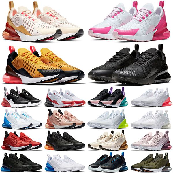 

270 running shoes sneaker 270s triple black white university blue red rose anthracite light bone pure platinum pink white gold mens womens t