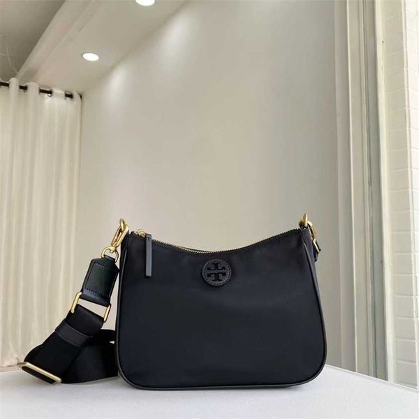 

56% off designer bag 2024 early launch tb waterproof nylon fabric crossbody wide strap postman single shoulder women's
