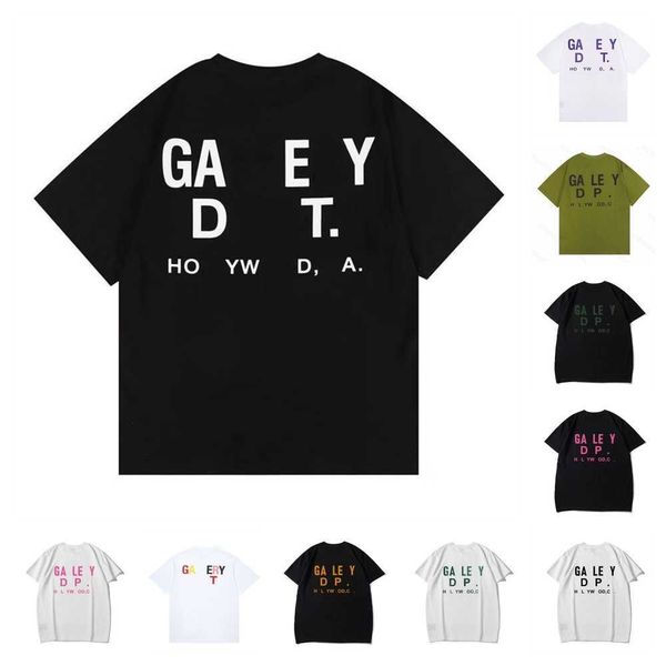 

designer summer short sleeve tshirt mens t shirt galleries tee depts t-shirts black white fashion men women tees with letters luxury t-shirt, White;black