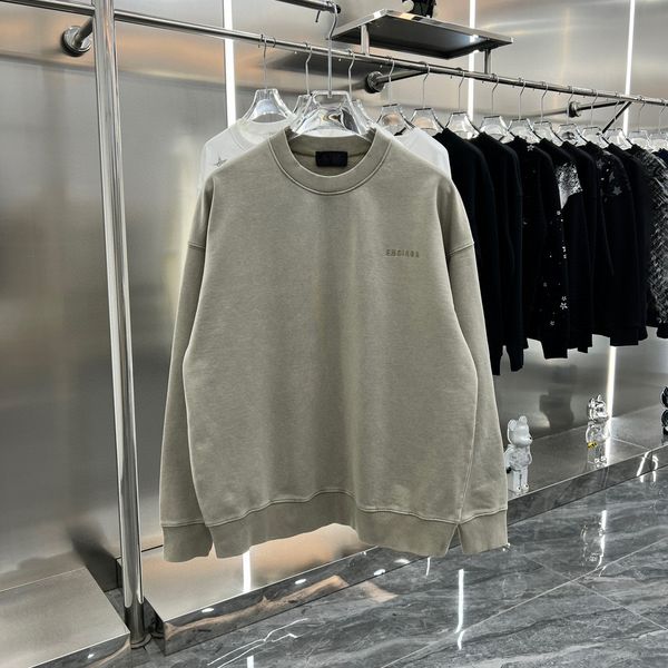 

mens designer sweaters hoodies famous hip hop men women hoodie street cotton loose fit sleeve sweatshirt womens casual round neck long sweat, Black;brown
