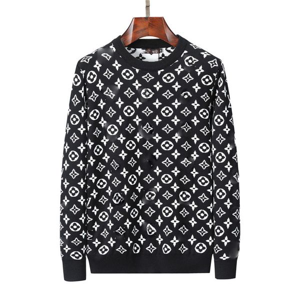 

fashionable men's black sweater fashion long-sleeved printed letter couple sweater fall loose pullover sweater ladies boat, White;black