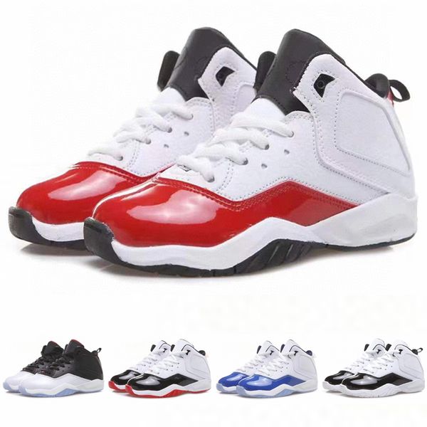 

cherry 12.5s children kids basketball shoes 12 boys jumpman shoe white bred black sneaker chicago designer trainers baby youth toddlers infa