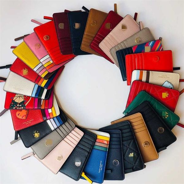 

50% off designer bag 2024 early launch tb new ultra thin multi zero wallet women's mini compact bank case id card holder