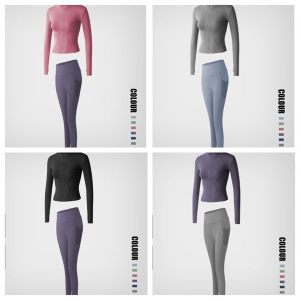

yoga women's sports suit europe and the united states new back bra hip peach pants quick-drying coat running fitness clothes two-piece., White;red