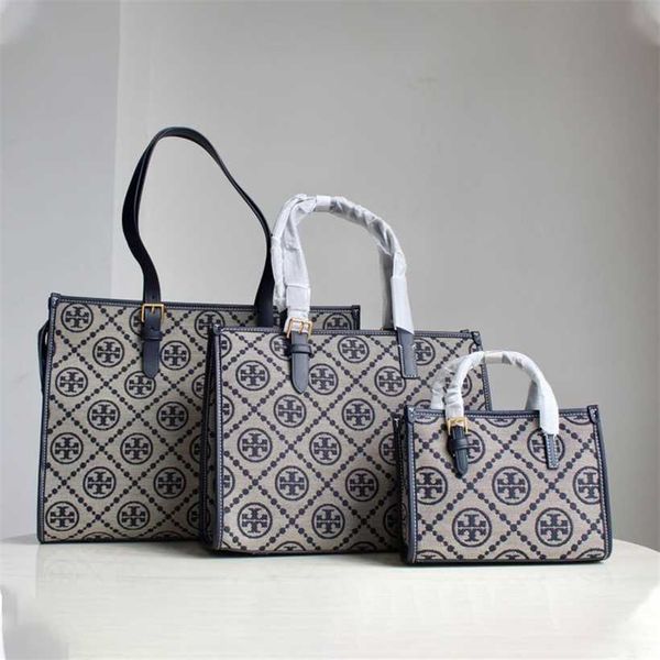 

52% off designer bag 2024 early launch tb new monogram one shoulder crossbody old flower tote women's large capacity