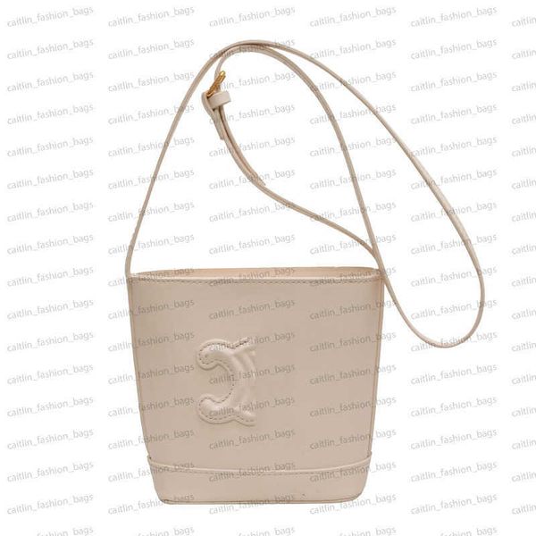 

senior niche bag female 2023 new celinee bag simple bucket shoulder bag crossbody bag caitlin_fashion_bags