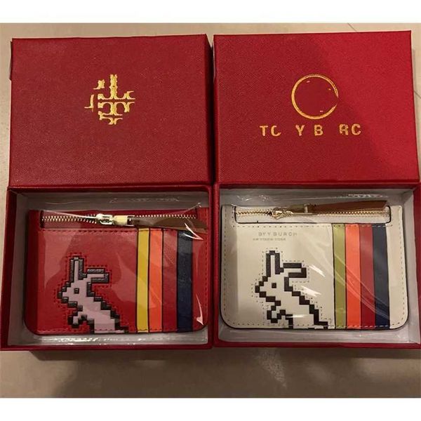 

58% off designer bag 2024 early launch new zodiac zero wallet couple card tb rabbit year women's