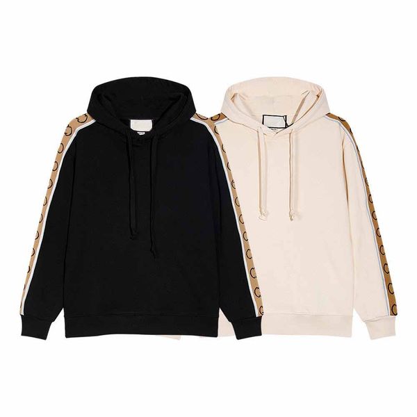 

mens designer sweaters hoodies famous hip hop men women hoodie street cotton loose fit sleeve sweatshirt womens casual round neck long sweat, Black;brown