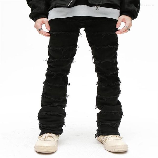 

liu su slimming men jean fashion hip -hop street clothing slow travel pants famous brand designer men pants men clothing236m, Blue