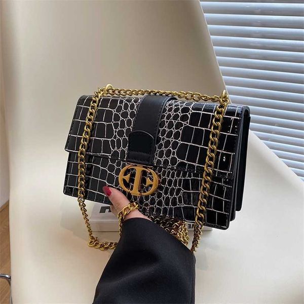 

52% off designer bag 2024 early launch simple and fashionable for women in spring new high-end texture single shoulder crossbody snake patte