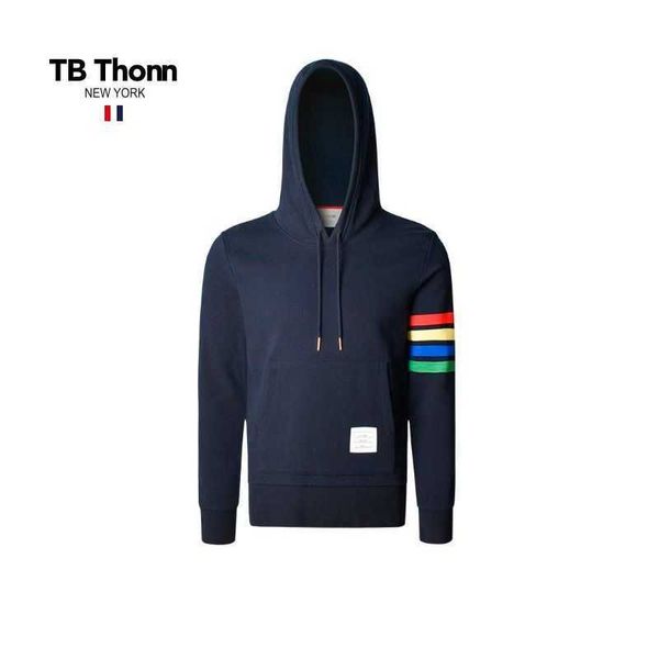 

trendy tb thonn european and american casual hooded pullover hoodie autumn/winter fashion sweater men's coat, Black;brown