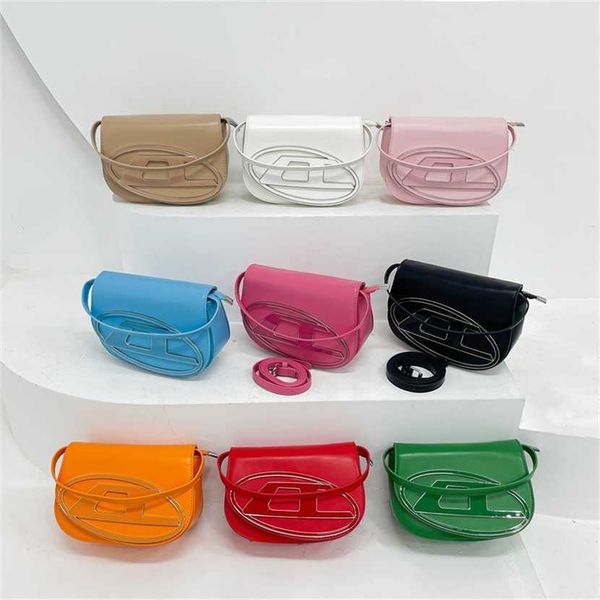 

55% off designer bag 2024 early launch diesel dingdang spring new small focus design saddle single shoulder crossbody handbag for women