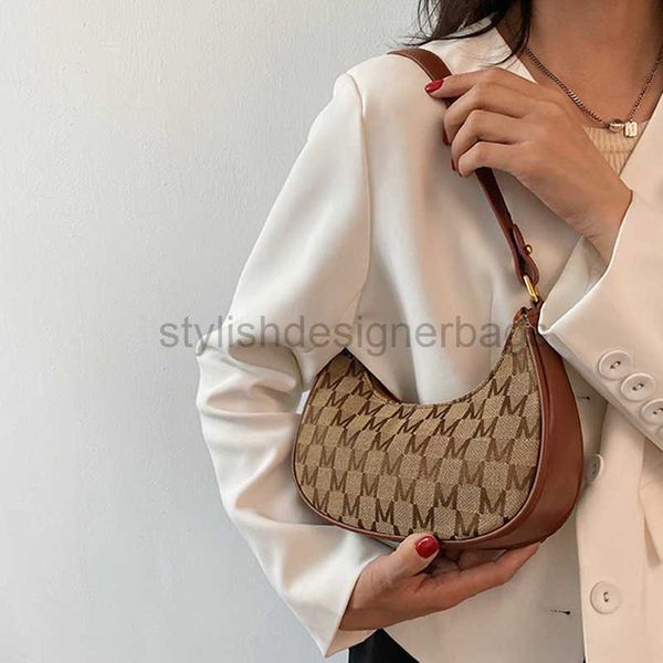 

shoulder bags vintage letters shoulder crossbody bags for women handbag purses 2023 new underarm messenger bags female tote tylishdesignerba