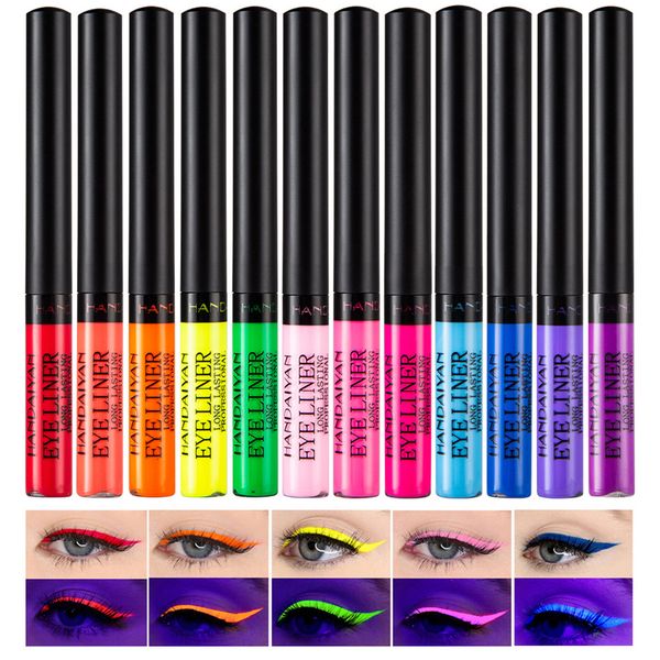 

eye shadowliner combination 12 colors creme gel liner quick dry colored eyeliner set sweatresistant long lasting matte smudgeproof shadow pe
