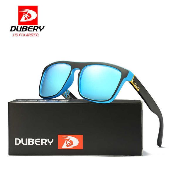 

dubery new polarized sunglasses sports driving sunglasses d731, White;black