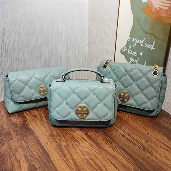 

56% off designer bag 2024 early launch tb fashion one shoulder crossbody women's ins popular cowhide small fragrance handbag ling ge ch