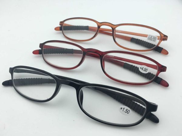

2023 new ultra light tr90 elderly presbyopia glasses 903, White;black