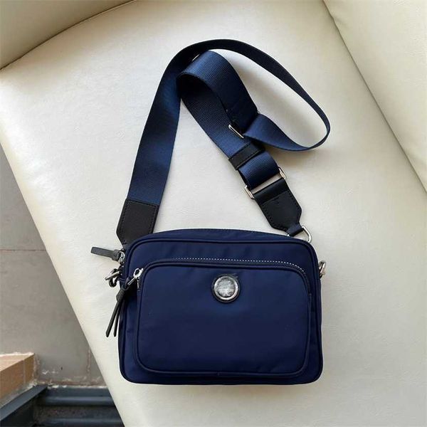 

55% off designer bag 2024 early launch tb nylon camera women's one shoulder handheld crossbody mini double pull small square durable mo