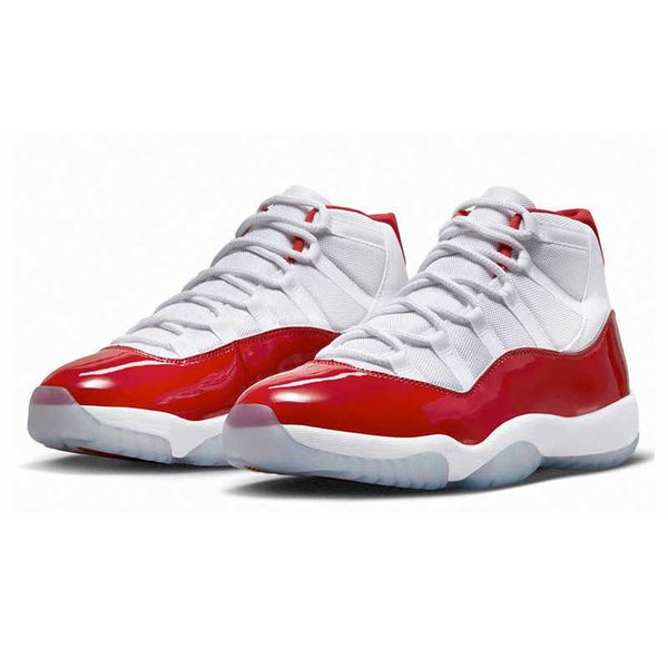

jumpman 11 basketball shoes classic cherry cool gement grey yellow outdoor sneakers gym red space jam unc jubilee bred concord men sports sh