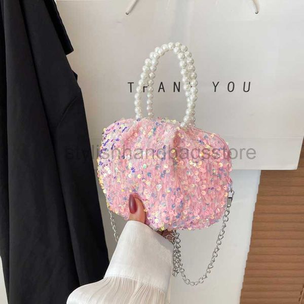 

evening pearl handbag sequin women's trend party single cross straddle bagstylishhandbagsstore