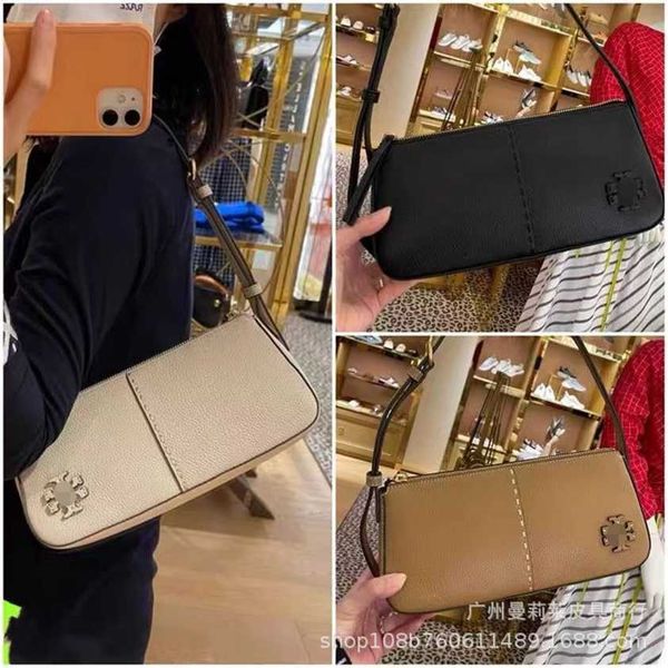 

56% off designer bag 2024 early launch tb new underarm women's litchi pattern solid color versatile club triangle handbill shoulder