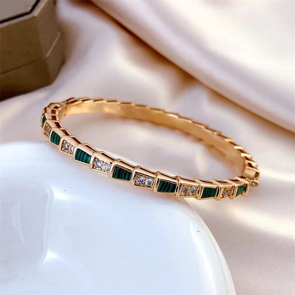 

luxury heart bracelet gold bangle designer diamond bracelets for women snake womens designer jewelry stainless steel mens bracelet engagemen, Black