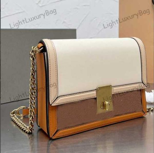 

light luxury chain shoulder bag designer leather wallet temperament fashion crossbody for women classic famous brand shopping purses 220205