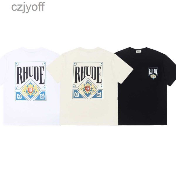 

selling american style ins trendy brand fashion high street poker letter print loose casual cotton short sleeved t-shirt for men, White;black