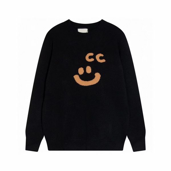 

mens designer sweaters hoodies famous hip hop men women hoodie street cotton loose fit sleeve sweatshirt womens casual round neck long sweat, Black;brown