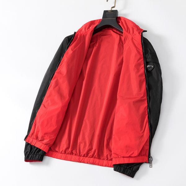 

brand designer mens windbreaker men lightweight hooded jumper summer sun protection jacket spring autumn jackets badge designers men s cloth, Black;brown