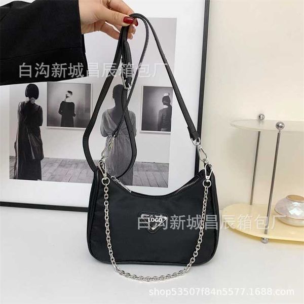 

50% off designer bag 2024 early launch summer new network red high grade crossbody nylon women's versatile handheld one shoulder middle