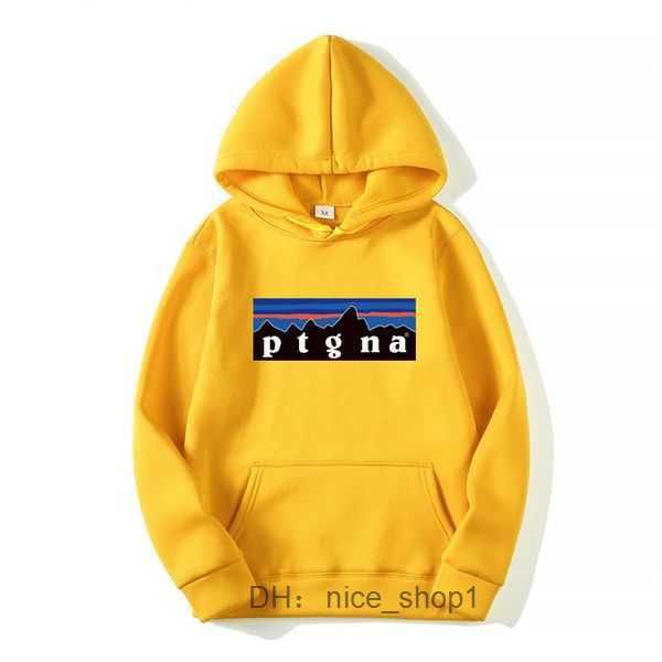 

patagonias fashion women's and men's hoodie designer garment factory letter print sweatshirt casual jacket pants running or joggin, Black