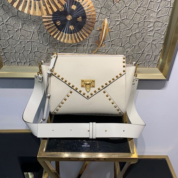 

designer flap bag gold buckle fashion womens crossbody bags genuine leather big space shoulde bags luxury lady travel purse with box