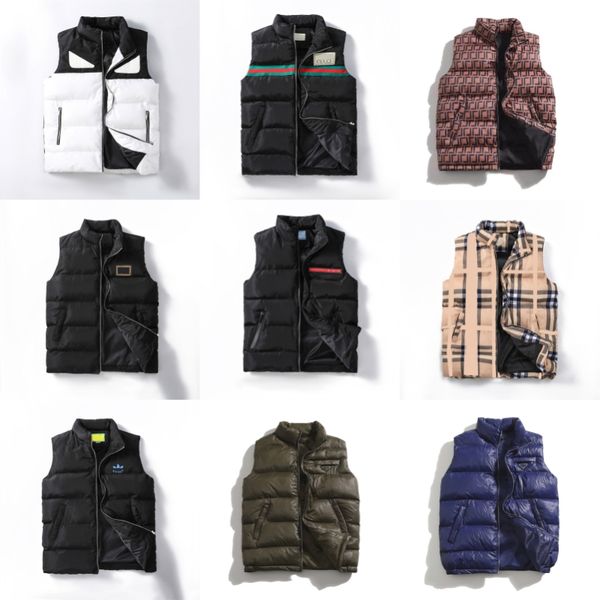 

men designers clothes men's vests jackets hoodies luxury womens zipper outerwear vest hoodie fashion parka winter windbreaker coat asia, Black;white