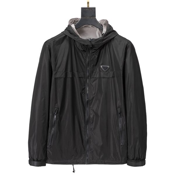

designers men clothings men's jackets spring and autumn jacket multi pocket lens decoration cotton material men's casual zipper th, Black;brown