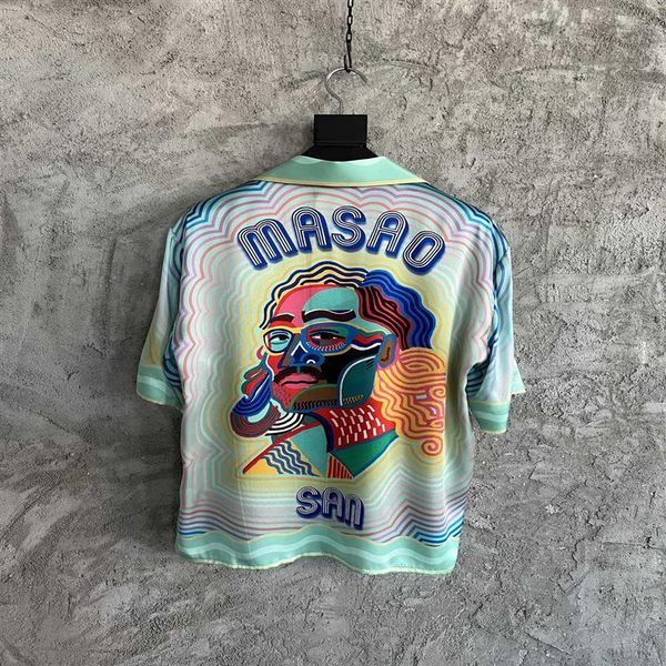 

2022 summer model mens designer fabric shirts - us size shirts oversized - beautiful mens designer button shor260u, White;black