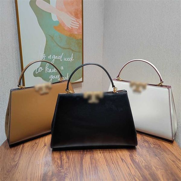 

58% off designer bag 2024 early launch tote cowhide new single shoulder women's oblique straddle handbag light luxury fashion versatile